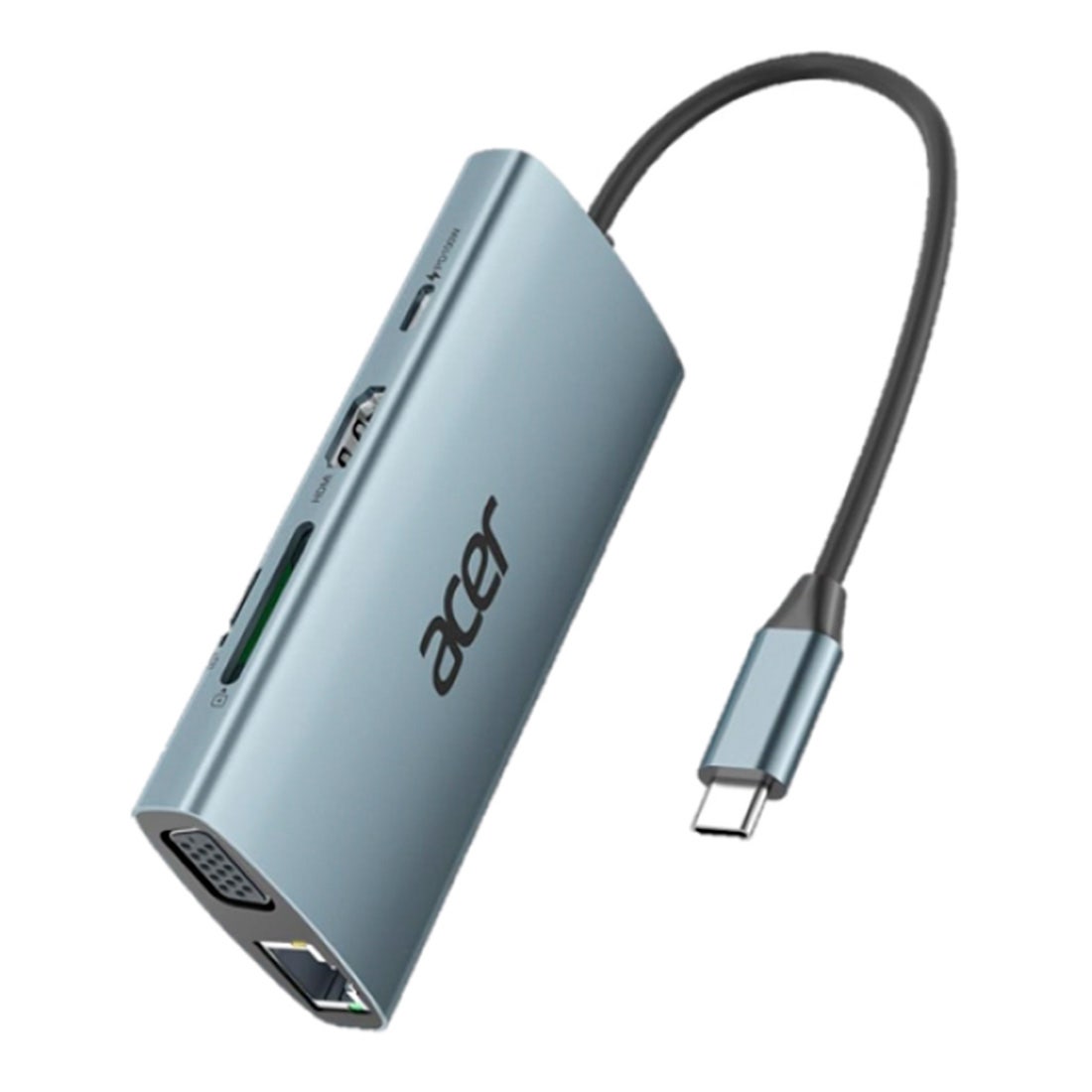 Hub Acer USB ODK390 com Cabo Tipo-C 9 em ...