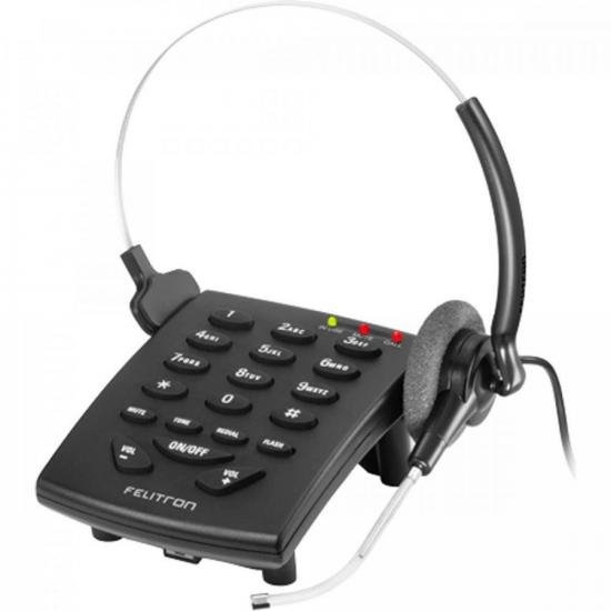 Telefone Headset S8010 Black Vg Felitron