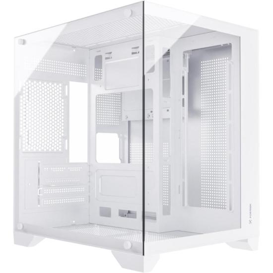 Gabinete Gamer Fortrek Clarity Branco Lat...
