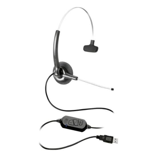 Headset Felitron Stile Compact VoIP Preto