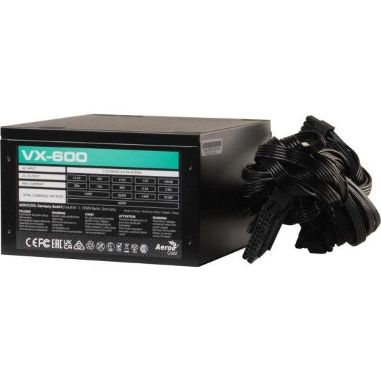 Fonte Gamer ATX Aerocool Stealth VX-600 6...