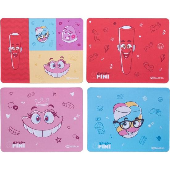 Mouse Pad Slim Letron Fini (Caixa C/20 Un...