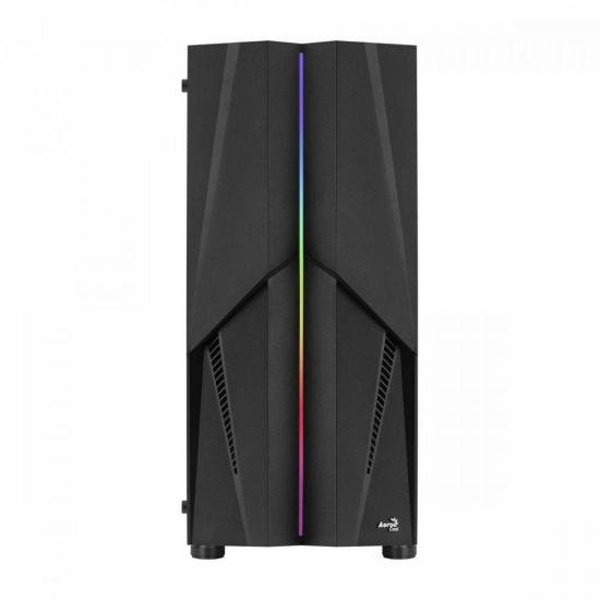 Gabinete Gamer Aerocool Mecha Preto RGB L...