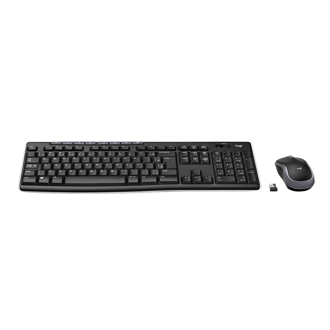 Kit Teclado e Mouse Logitech MK270 Preto ...
