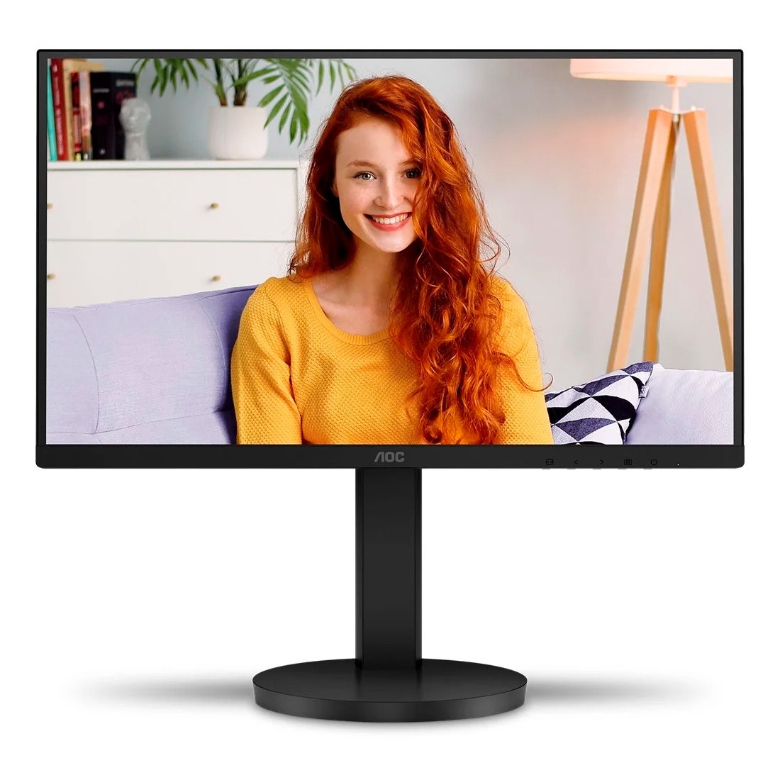 Monitor AOC 22 Ajuste de Altura 75Hz LED ...