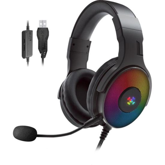 Headset Gamer Fortrek Cruiser 7.1 USB RGB...
