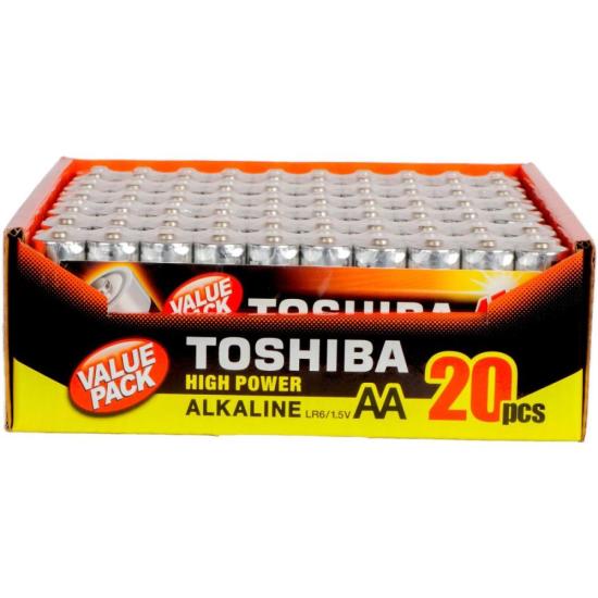 Pilha Alcalina AA 1,5V LR6GCP (C/20 Pilha...