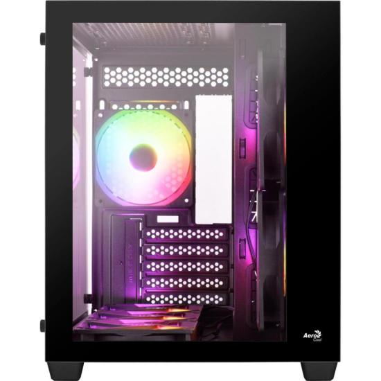 Gabinete Gamer Aerocool Dryft Preto Com 6...