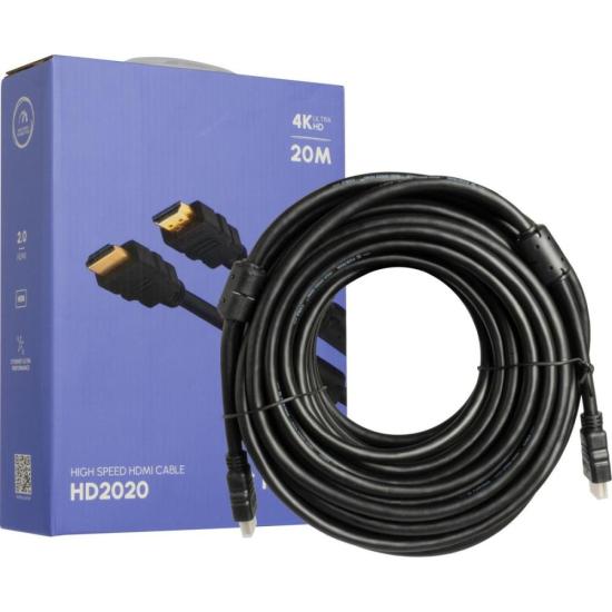 Cabo HDMI Com Filtro 2.0 4K 20 metros HD2...