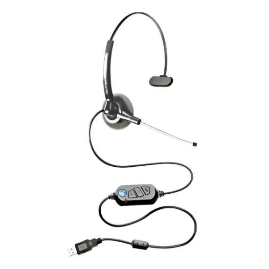 Headset Felitron Stile Compact VoIP Preto