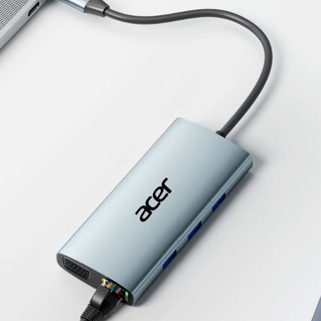 Hub Acer USB ODK390 com Cabo Tipo-C 9 em ...