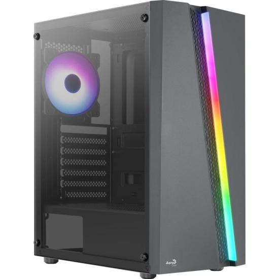 Gabinete Gamer Aerocool Blade Preto RGB L...