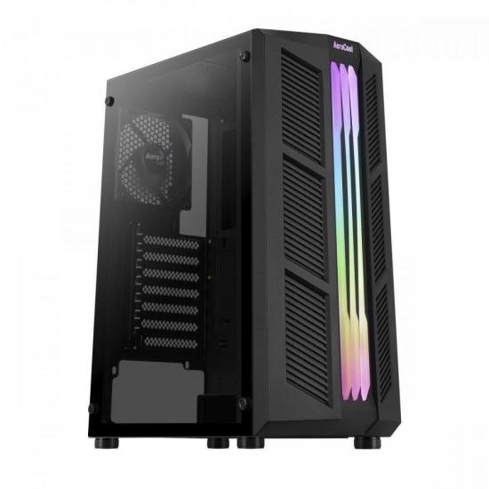 Gabinete Gamer Aerocool Prime Preto RGB L...