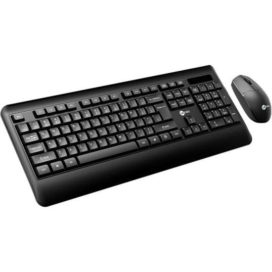 Kit Teclado e Mouse Lecoo KW202 Sem Fio P...