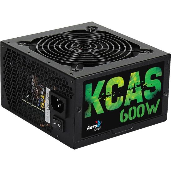 Fonte Gamer ATX Aerocool KCAS 600W 80 Plu...