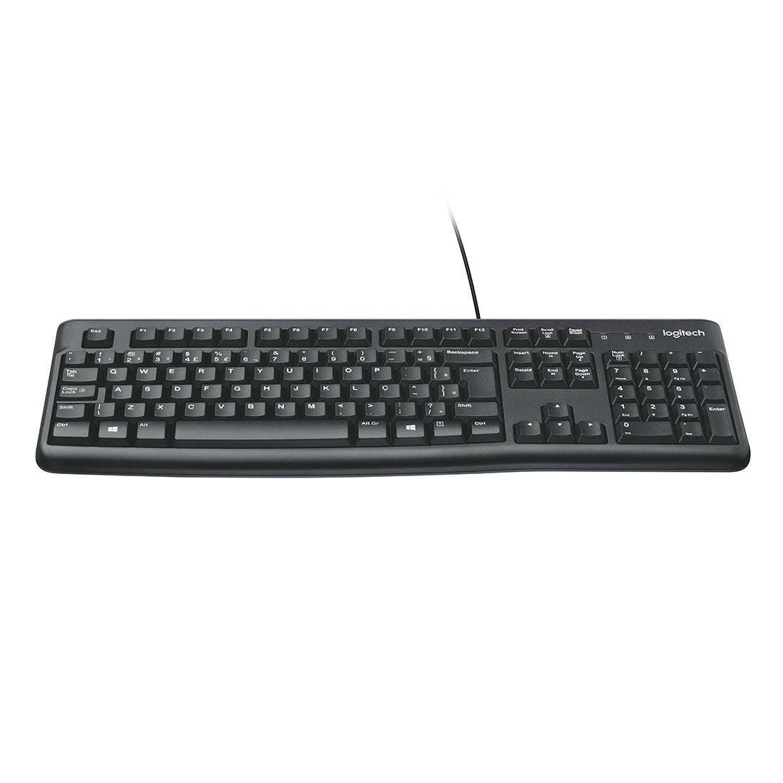 Teclado Logitech K120 Preto USB - 920-004...