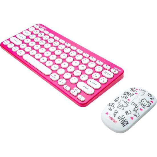 Kit Teclado e Mouse Sem Fio Letron Hello ...