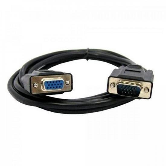 Cabo VGA HDB15M x HDB15F Extensor 1,80MT ...