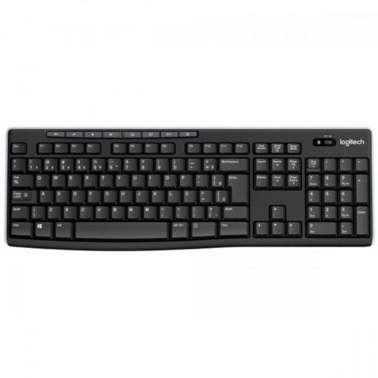 Teclado Sem Fio LOGITECH K270 Preto