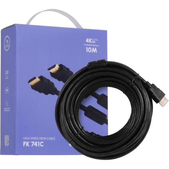 Cabo HDMI Com Filtro 2.0 4K 10 metros HD2...