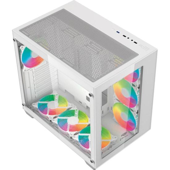 Gabinete Gamer C3Tech Aquarius MT-G910 Se...