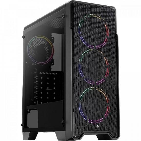 Gabinete Gamer Aerocool Ore Saturn Preto ...