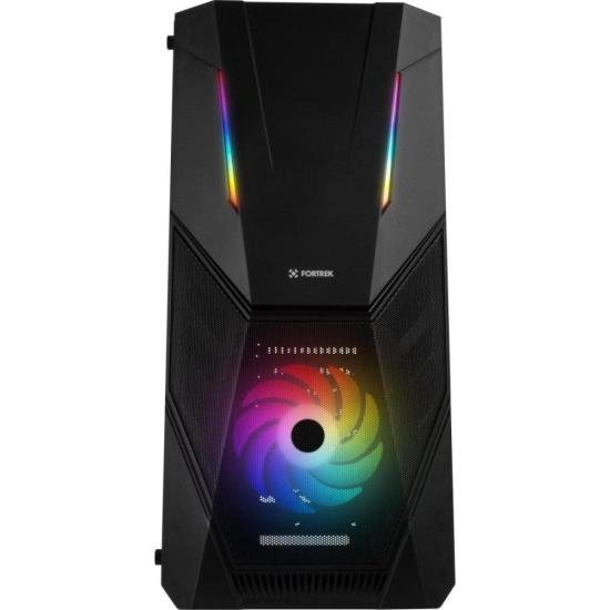 Gabinete Gamer Fortrek Mid Tower Black Ha...