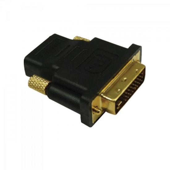 Adaptador DVI Macho para HDMI Fêmea Genérico