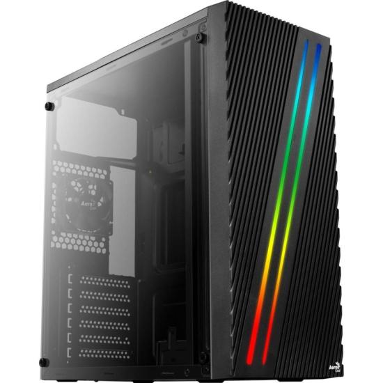 Gabinete Gamer Aerocool Streak Preto RGB ...