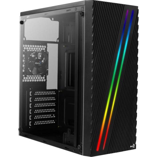 Gabinete Gamer Aerocool Streak Preto RGB ...