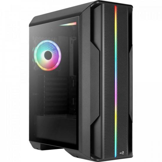 Gabinete Gamer Aerocool ATX Splinter Late...