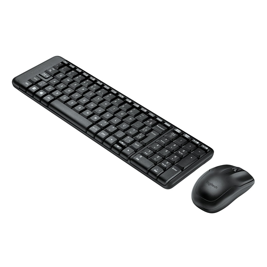 Kit Teclado e Mouse Logitech MK220 Preto ...