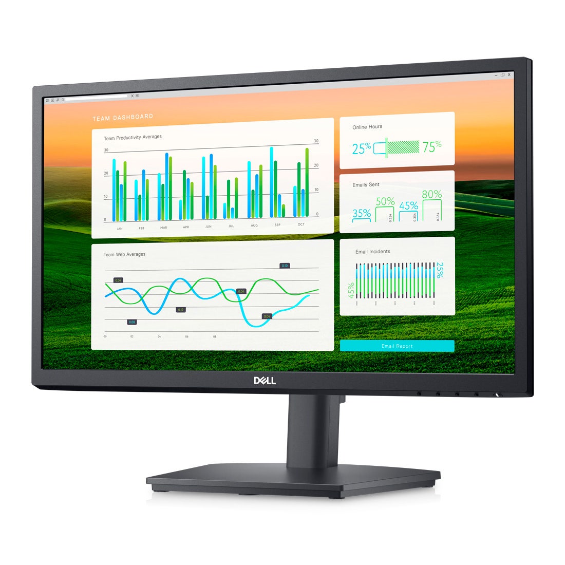 Monitor Dell 21.5 E2222HS - 210-BBPW-CP98