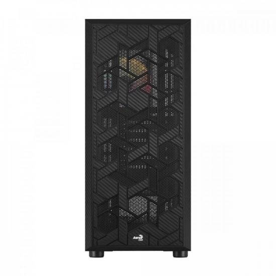 Gabinete Gamer Aerocool Hive Preto RGB La...